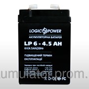 Аккумулятор свинцово-кислотный LogicPower LP 6-4.5 AH фотография