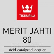Лак полиуретановый Tikkurila Merit Jahti 80 для древесины, 20л. фотография
