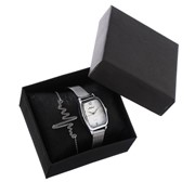 Подарочный набор 2 в 1 “Алиф“: наручные часы, d=2.8 см, кулон фото