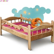 Кровать односпальная, детская фото