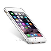 Чехол Melkco Q Arc Bumper for iPhone 6 Plus Silver (APIP65ALQASRME), код 104215 фото