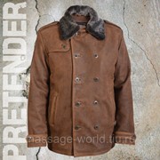 Мужская зимняя кожаная куртка Pretender SECRET 2