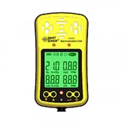 Анализатор кислорода, угарного газа, сероводорода и горючих газов в воздухе AS8900 Smart Sensor AS8900 фото