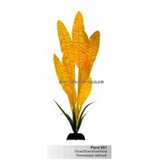 Шёлковые растения 30 см : Шёлковое растение Plant 051-ЭХИНОДОРУС, Желтый, в БЛИСТЕРЕ, 30см фото