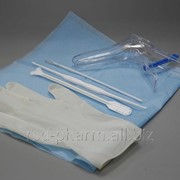 Набор гинекологический стерильный смотровой одноразовый в комплекте модель CAN VCAN фото