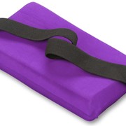 Подушка для растяжки INDIGO SM-358 24,5*12,5 см Фиолетовый