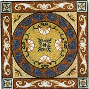 Укладка напольных покрытий мозаикой из мрамора, Тернополь фотография