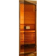 Двери для сауны и бани Saunax Classic (бронзовые)
