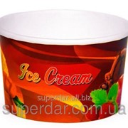 Емкость для мороженого и фроузен йогуртов 230 мл, 90х75х55 мм фотография