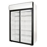 Холодильные шкафы POLAIR со стеклянными дверьми фото