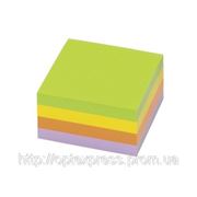 Post-it куб 400 листов 75х75 мм mix 4 цвета INFO NOTES