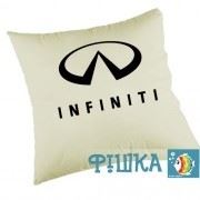 Подушка с логотипом Infiniti фотография
