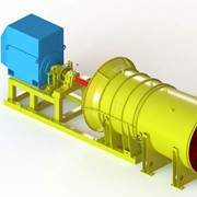 Вентилятор осевой реверсивный для строительства шахтных стволов ВО-24 К фото