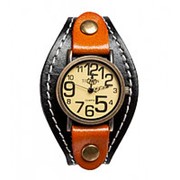 Y-CH048 Браслет-часы ''Классика'' черный/коричневый
