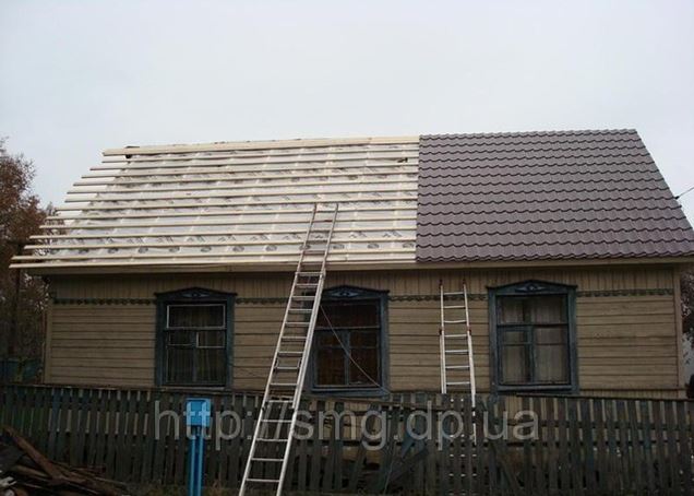 Чем лучше крыть крышу дома Днепропетровск в Днепре (Кровельные работы ...