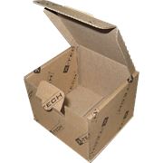 Ящики коробки листы тара из 3-х слойного гофрокартона с нанесением печати фото
