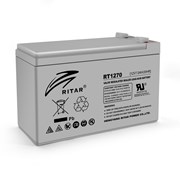 Аккумуляторная батарея AGM RITAR RT1270, Gray Case, 12V 7.0Ah ( 151 х 65 х 94 (100) ) Q10 фото