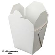 Контейнер бумажный Fold-Pak 16 oz белый 400 мл