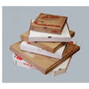Упаковка картонная для пиццы производим в ассортименте. фотография