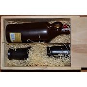 Древесная шерсть для упаковки бутылок: вино коньяк кальвадос шампанское фото