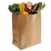 Бумажные пакеты для продуктов питания фото
