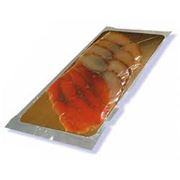 ламинированные картонные подложки (золото-серебро) для мясной колбасной рыбной нарезки фото