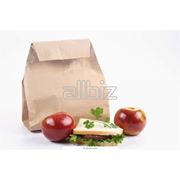 Бумажные пакеты для продуктов питания фото
