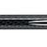 Ручка шариковая Carandache Alchemix автоматическая, блестящий хромированный корпус, Carbon