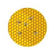 Крышка 82 ТВ 66 ТВ для меда(рисунок соты с пчелой) фотография