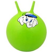 Мяч-Попрыгун Starfit GB-401 “слоненок“ 45 см с рожками, зеленый фото
