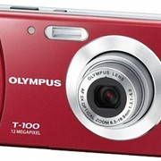 Фотокамера Olympus T-100 12.7Mpix, Red фото