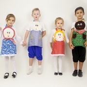 Карнавальный костюм для детей Вини Карнавальный набор для театральной постановки Маша и медведь, 110-116 см фотография