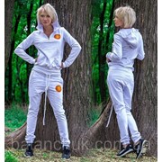 Спортивный костюм белый Код: 935/ДП фото