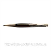 Шариковая ручка из латуни “Pierre Cаrdin“ с лаком коричневого цвета отделкой из позолоты фотография