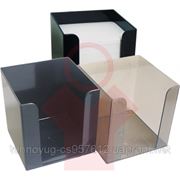 Блок-куб&sbquo; прозрачный пластиковый бокс. (1811203) фото