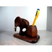 Подарочный настольный набор со скульптурой слон фото