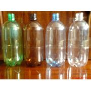 Пластиковые бутылки 1 л стандарт для пищевых газированных напитков (55 шт/пак.). фото