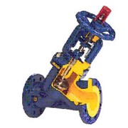 Клапан балансировочный регулирующий фланцевый с выдвижным штоком фото