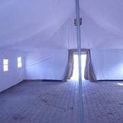 Палатки 8-ми местные на металлических стойках 4,07х 3,3х1,6/2,75 м фотография