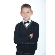 Джемпер для мальчика школьный 1012, черный фото
