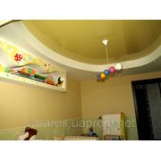 Натяжной потолок в детской комнате фото