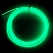 Холодный неон / электролюминисцетный провод 3-го поколения 2,6 мм, зелёный (розница, опт) фото