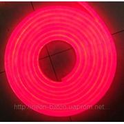 Холодный неон / электролюминисцетный провод 1-го поколения 5 мм, красный