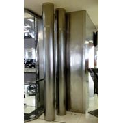 Обшивка колонн и лифтов нержавейкой Хмельницкий фото
