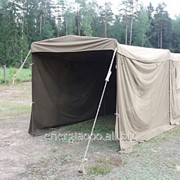Палатка-полог армейский брезентовый размеры 5м. Х 2,2м Х 2,3м. без каркаса фото