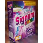 Бесфосфатный стиральный порошок Signum Color фото