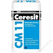 Клей для плитки Ceresit (Церезит) CM-11 25 кг (мешок) плиточный клей в Донецке купить клей для плитки фото