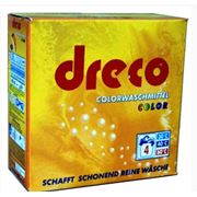 Стиральный порошок для цвeтного белья 600 g (4 стирки) Dreco Color