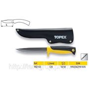 Нож универсальный с кожанным чехлом TOPEX 98Z103