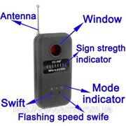 CC360 детектор беспроводных камер/ GSM/ аудио/ GPS трекер/ WiFi/ Bluetooth, обнаруживает широкий спектр частот фото
